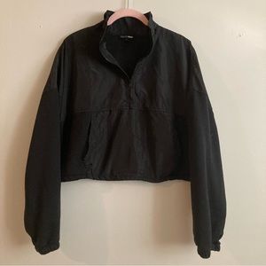 FASHION NOVA cropped jacket size large